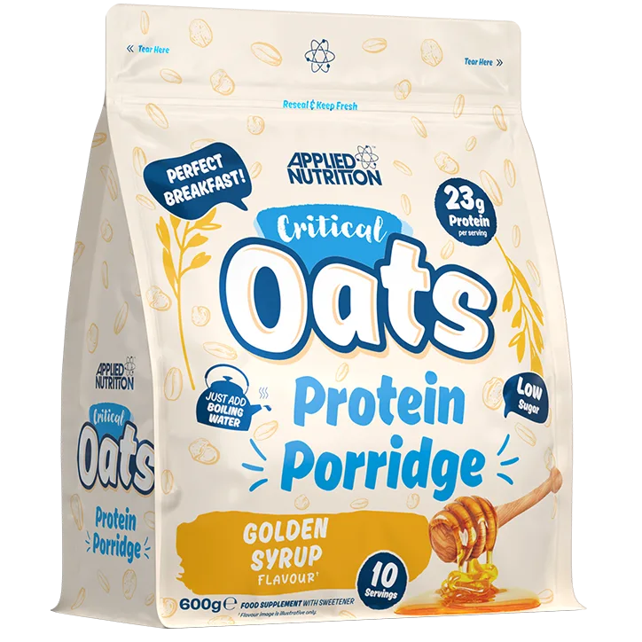 Critical Oats Protein Porridge Golden Syrup
