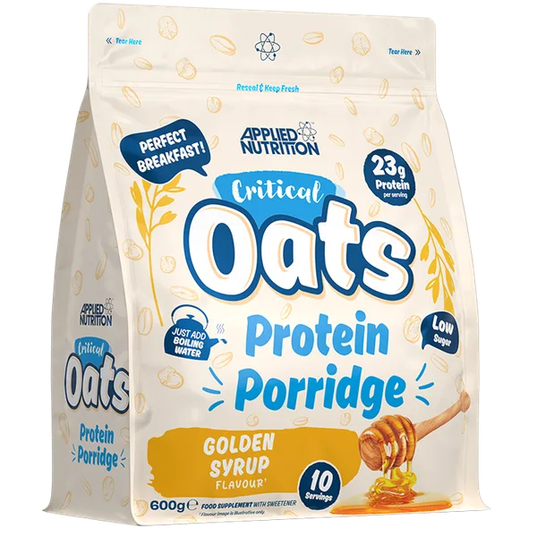 Critical Oats Protein Porridge Golden Syrup