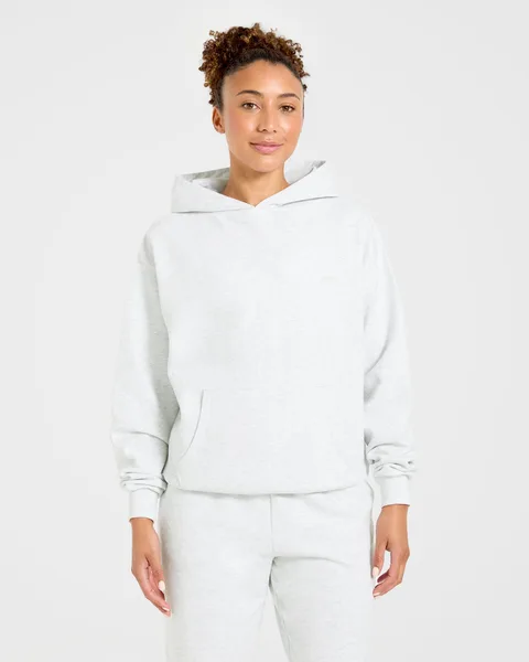 Lifestyle Oversized Hoodie – Heather