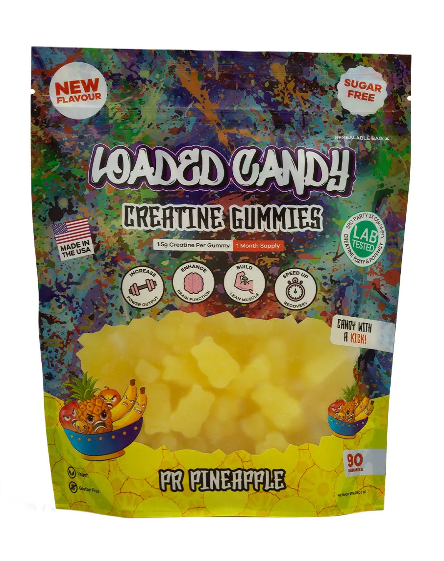 Creatine Gummies Pineapple 30 Serves
