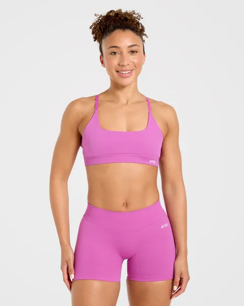 Enhance Seamless Sports Bra Summer Violet