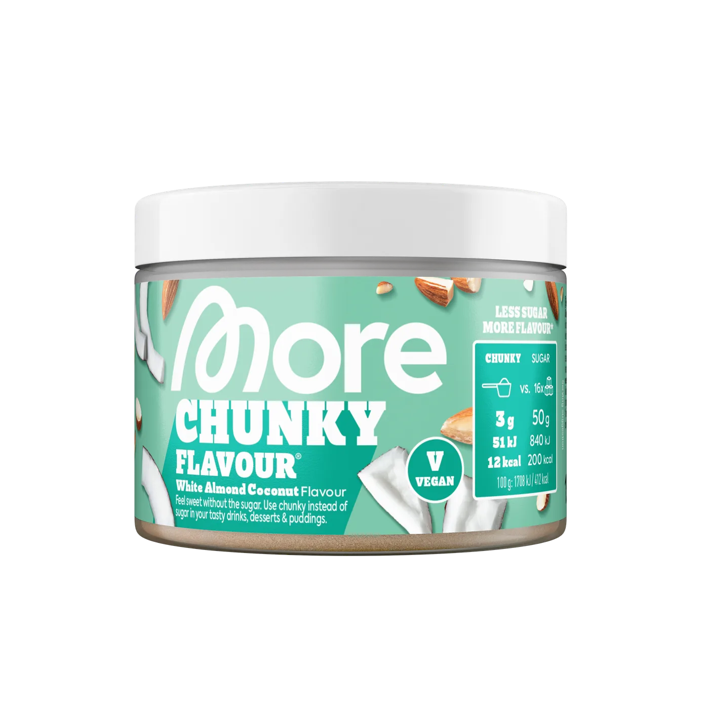 more Chunky Flavour White Almond