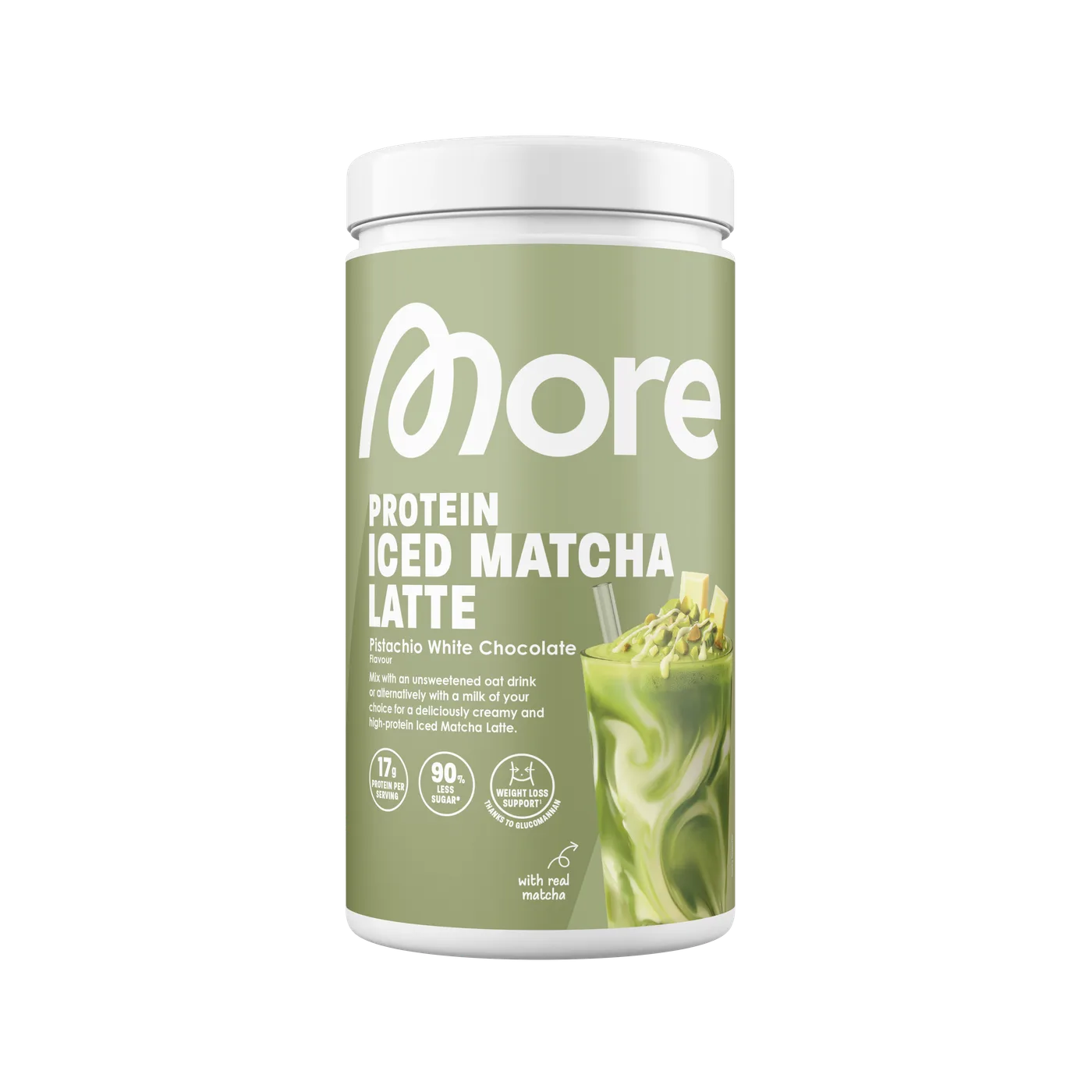 More Protein Iced Matcha