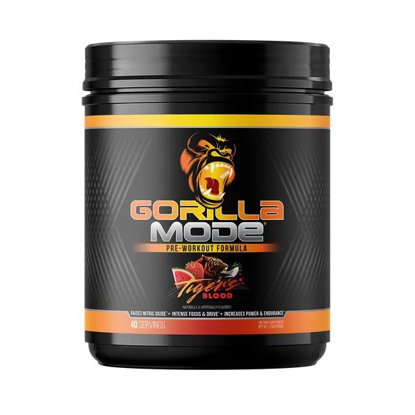 Gorilla Mode Pre-Workout Tiger’s Blood