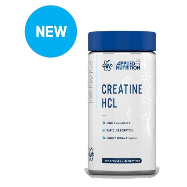 Creatine HCL Capsules 180 Count