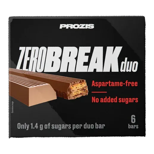 Zero Break Duo Milk 6 bars