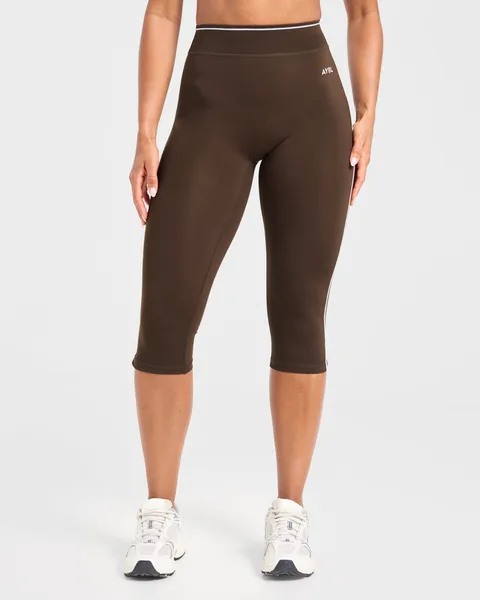 Form Capris – Coffee Bean