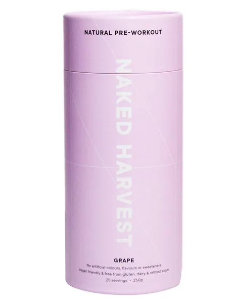 Natural Pre Workout Grape 25 Serves