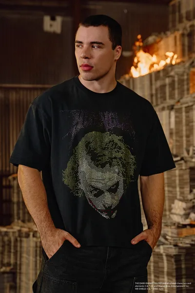 4257 Batman Rhinestone Tees
