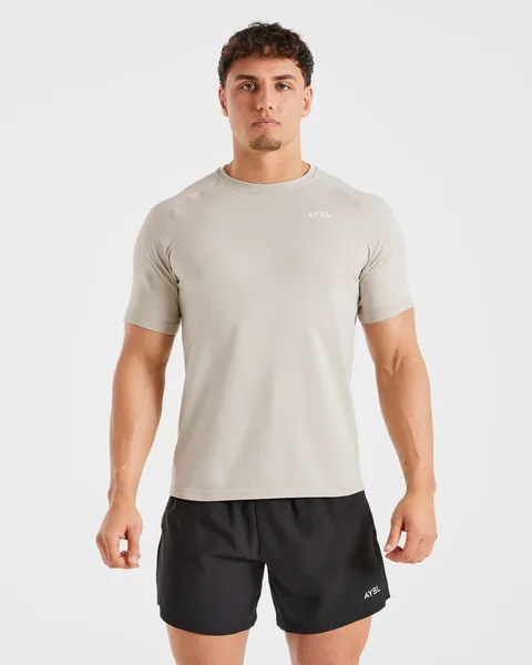 Ascend Seamless T Shirt – Ice