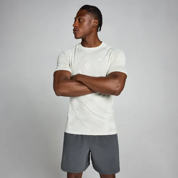 MP Men's Tempo Pillar Graphic Seamless T-Shirt Mist L