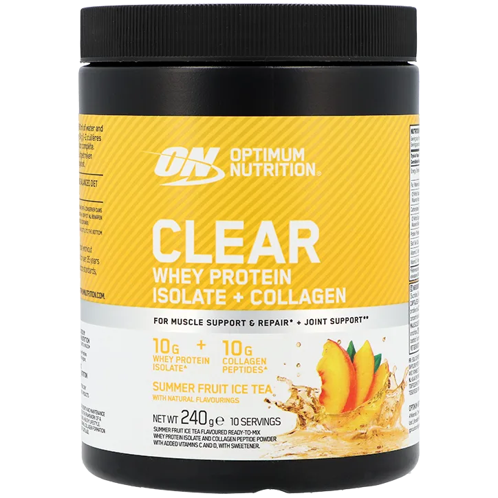 Clear Whey Protein Isolate + Collagen Summer Fruit