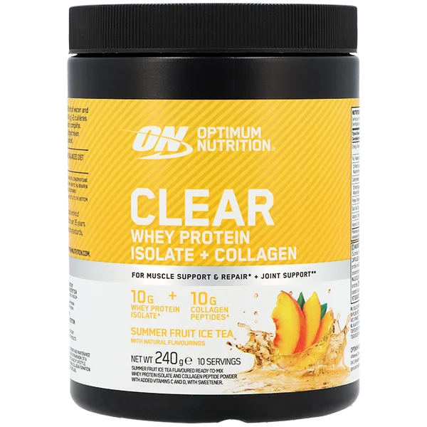 Clear Whey Protein Isolate + Collagen Summer Fruit