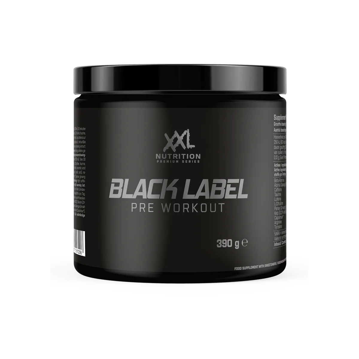 Label Pre-Workout Pear 30 Doseringen