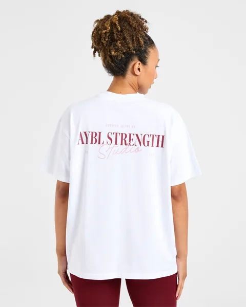 AYBL Strength Studio Oversized T Shirt –