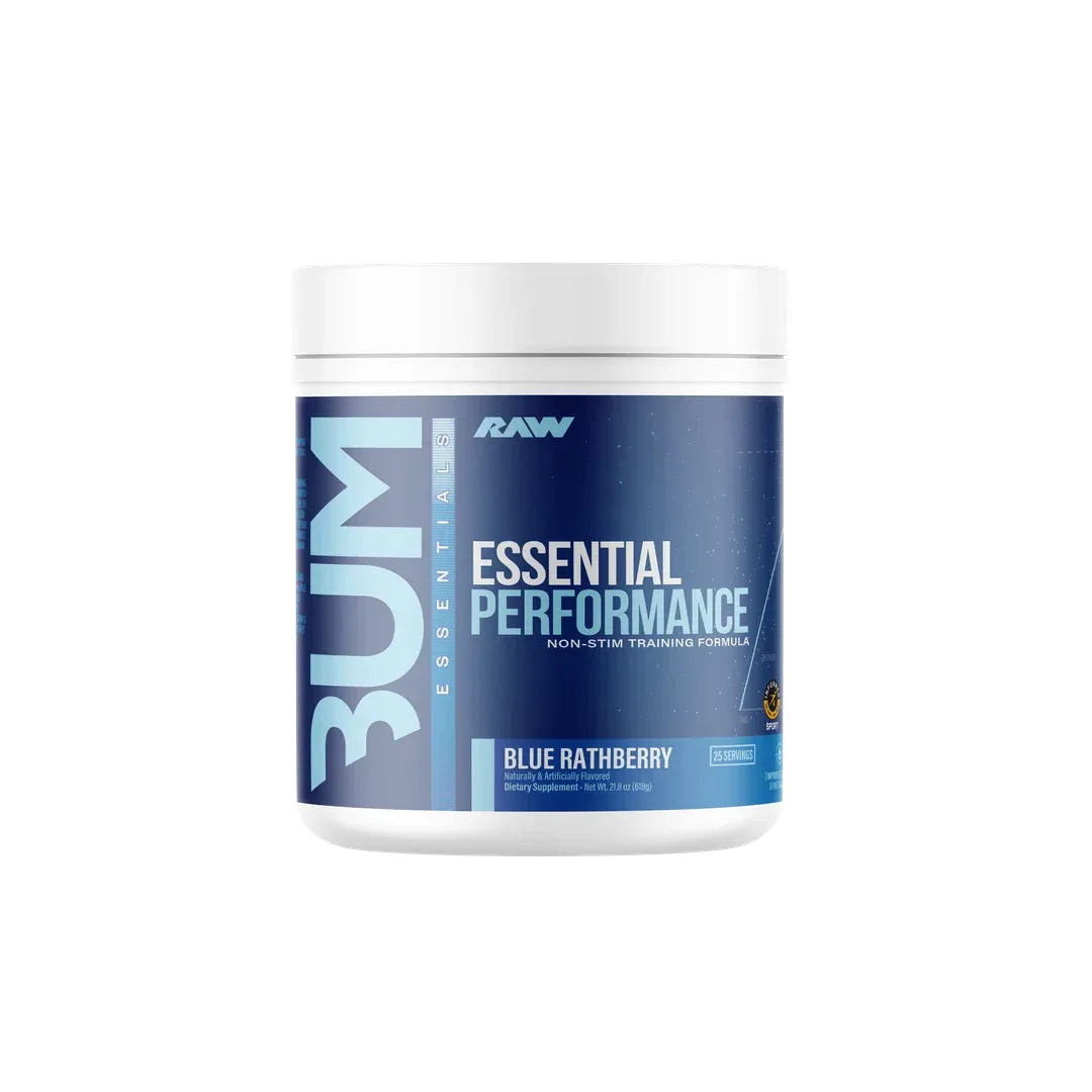 Essential Performance Pre-Workout Blue Rathberry