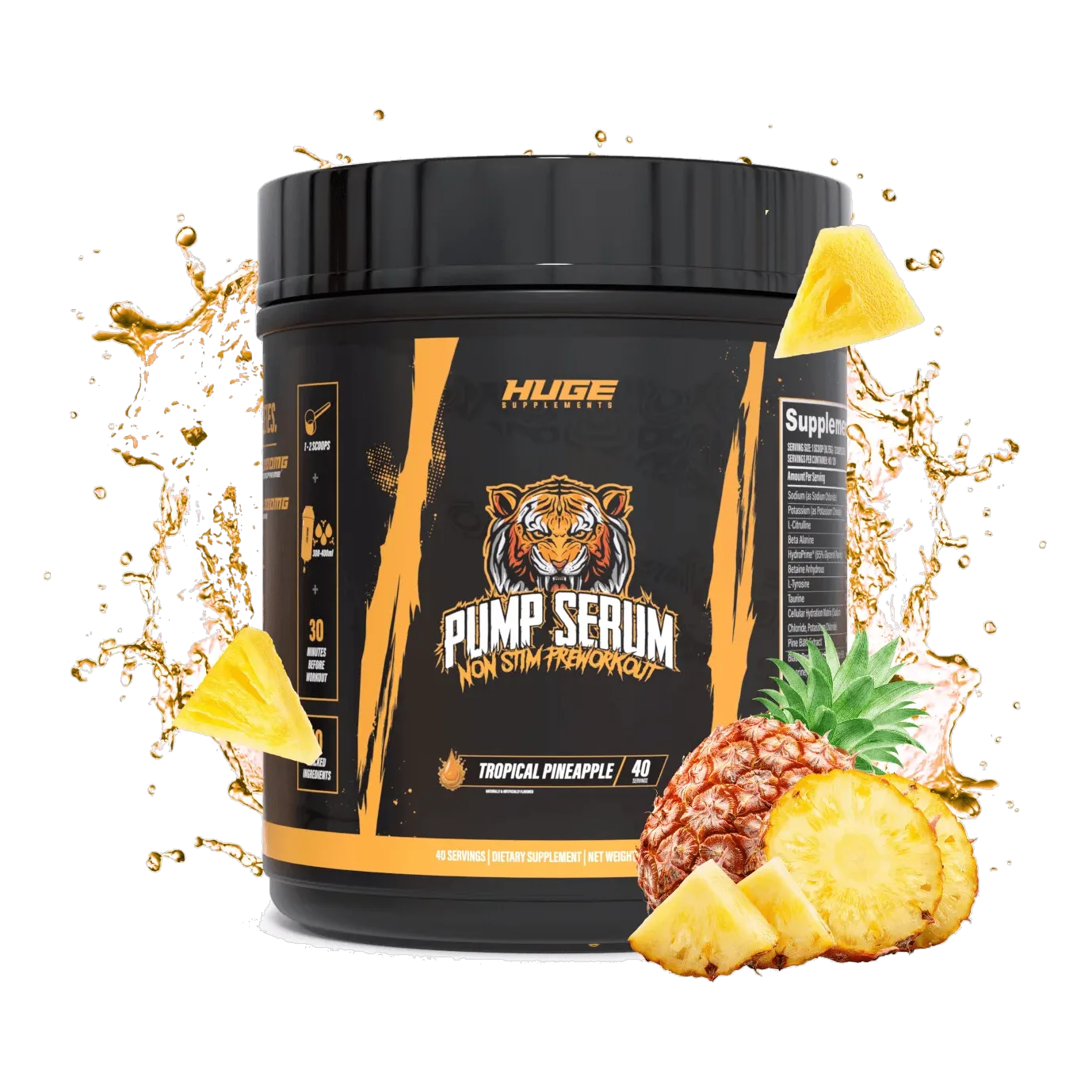Pump Serum Pre Workout Sans Caféine