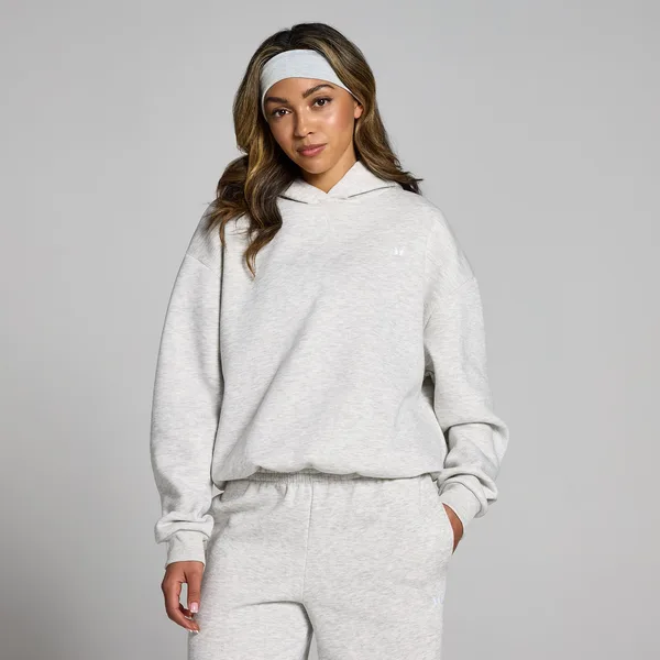MP Basics oversized hoodie voor dames Gemêleerd lichtgrijs L