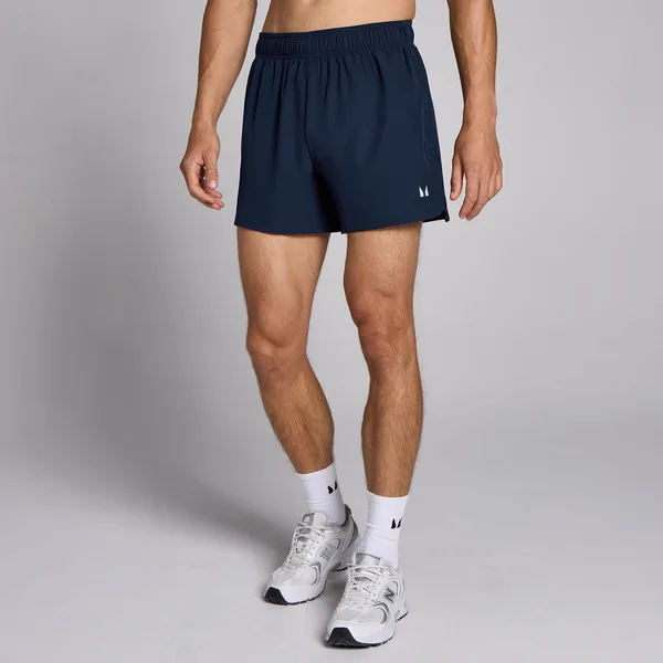 MP geweven trainingsshort met binnenbeenlengte van 13 cm voor heren Marineblauw L
