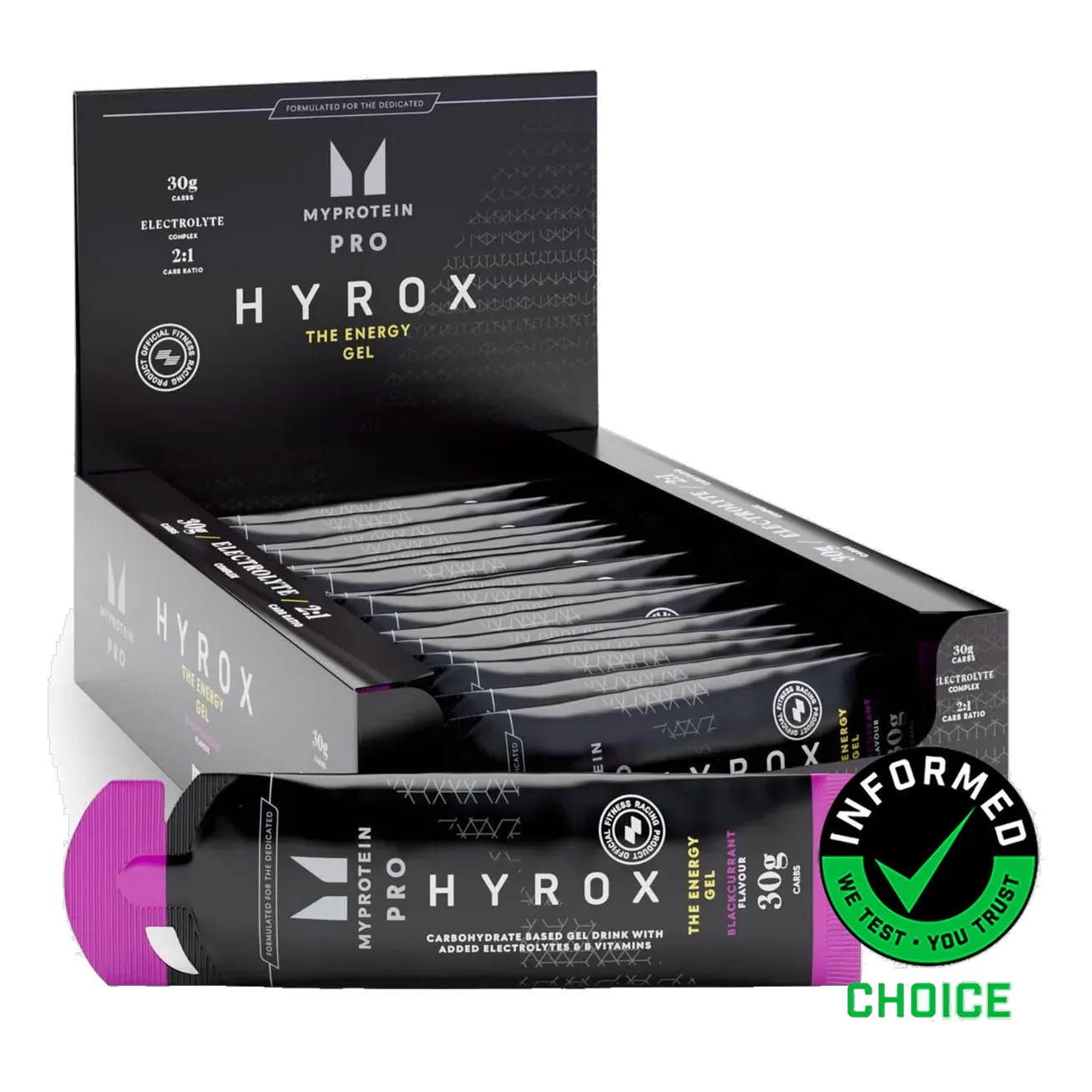 THE Energy Gel Blackcurrant 20 x
