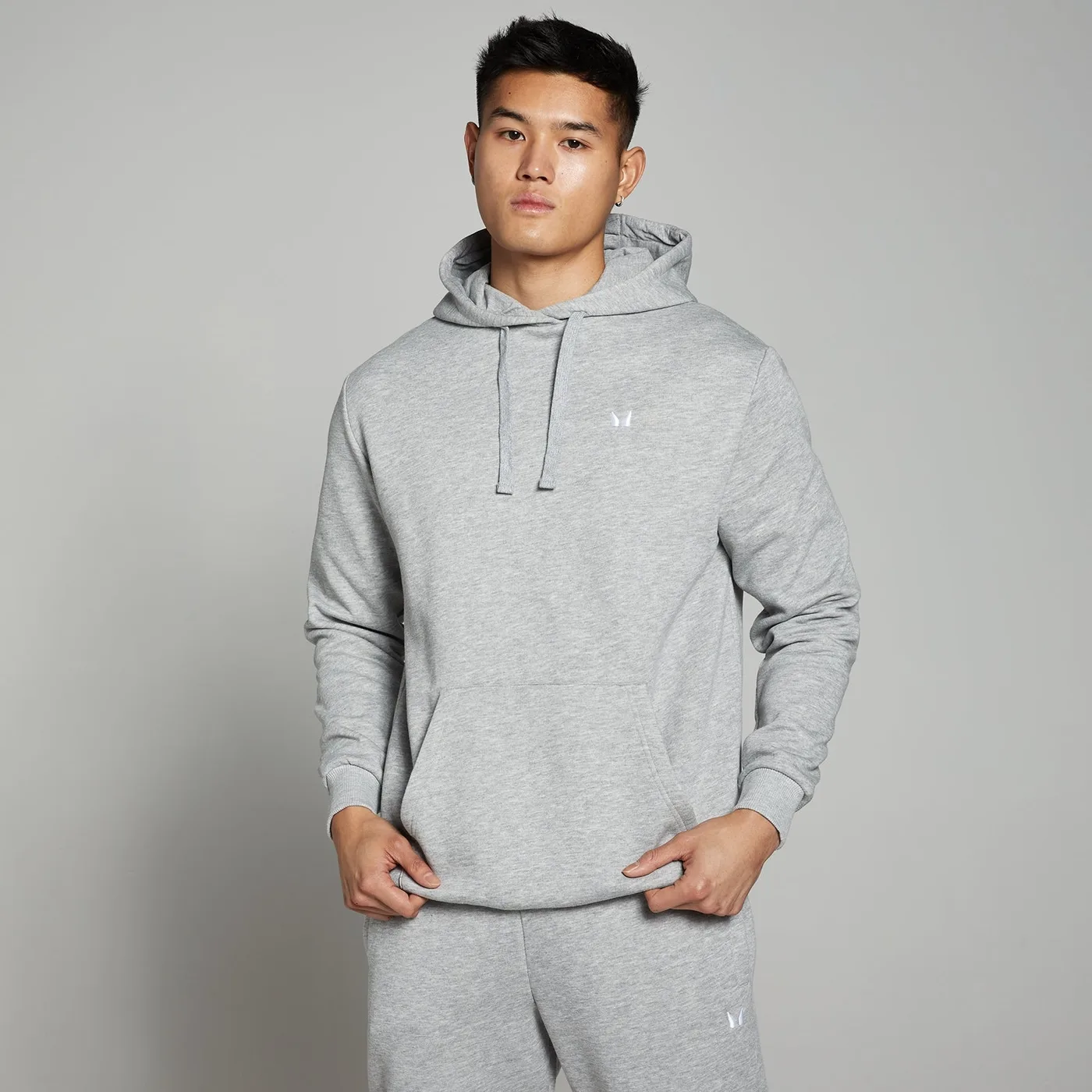 Herren Rest Day Kapuzenpulli Hellgrau XXL