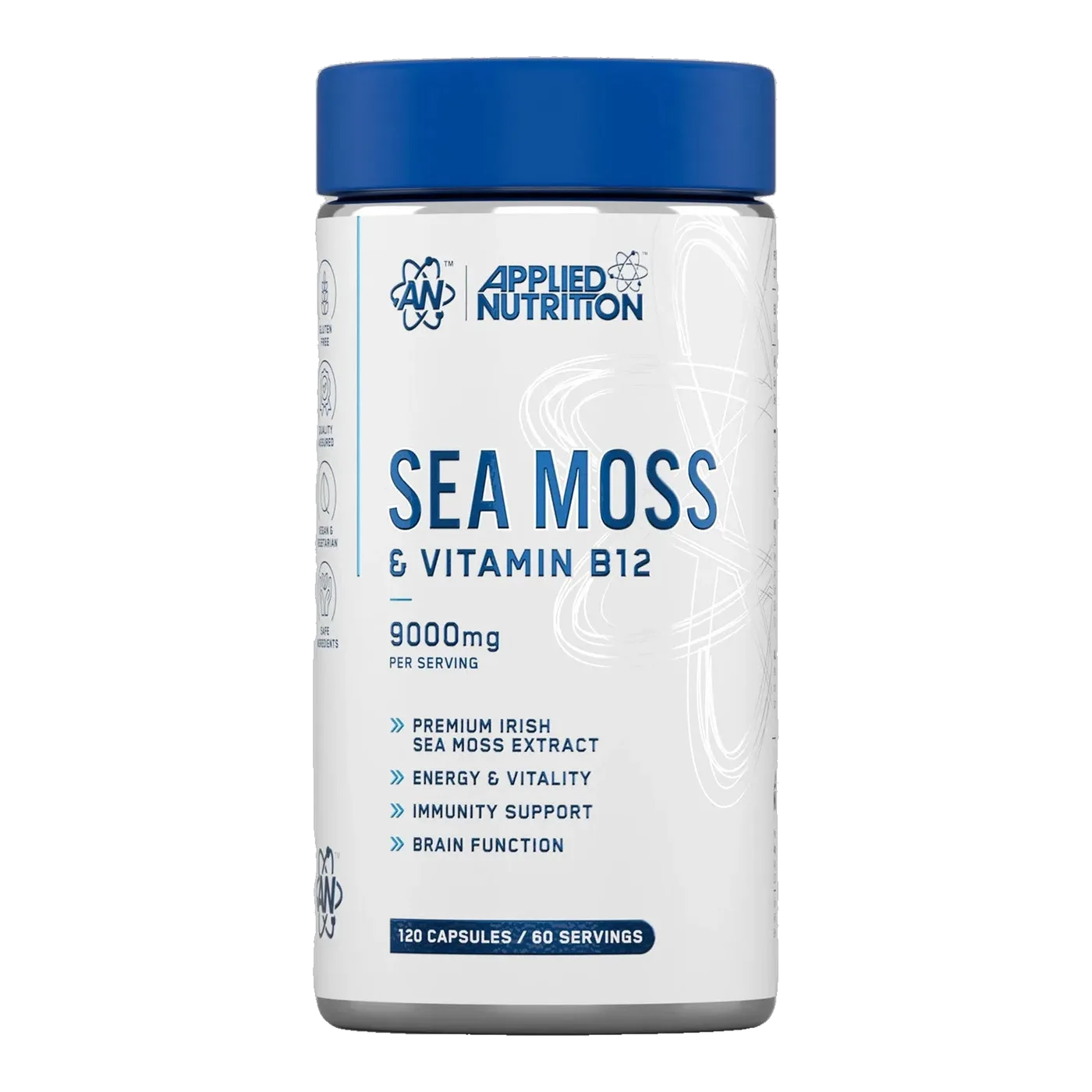 Sea Moss & Vitamin B12 Capsules 120 Count