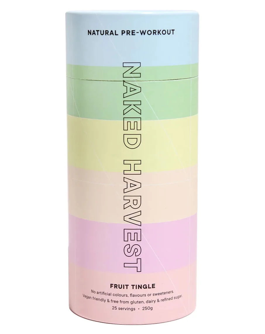 Natural Pre Workout Fruit Tingle 25 Serves