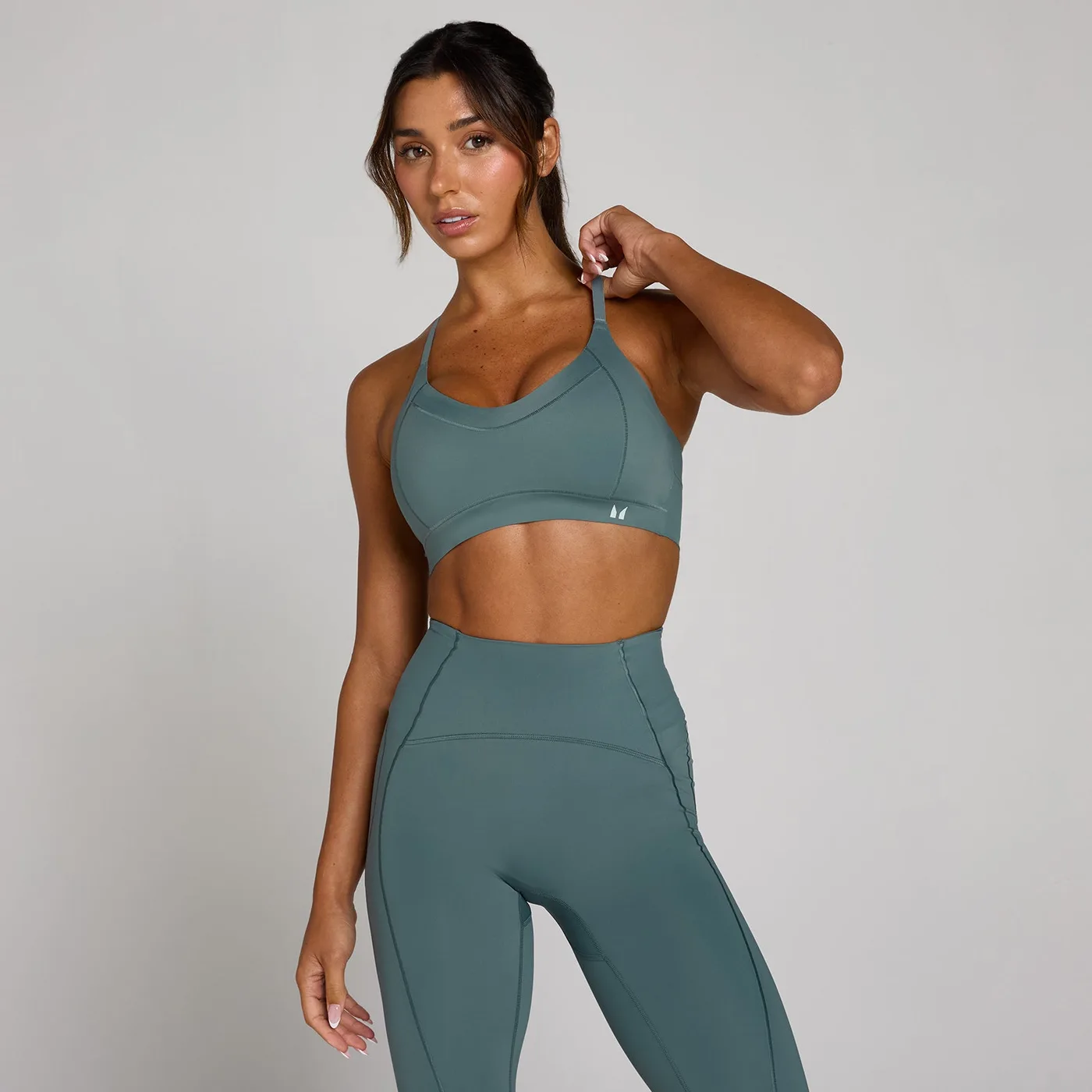 MP Damen Tempo Ultra Racerback Sport-BH – Future Blue – XL
