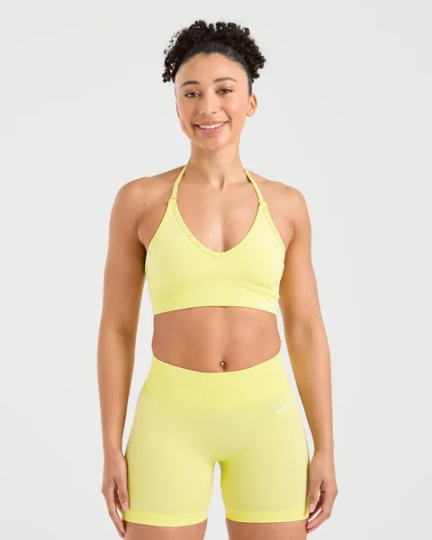 Adapt Seamless Sports Bra Spring Geel
