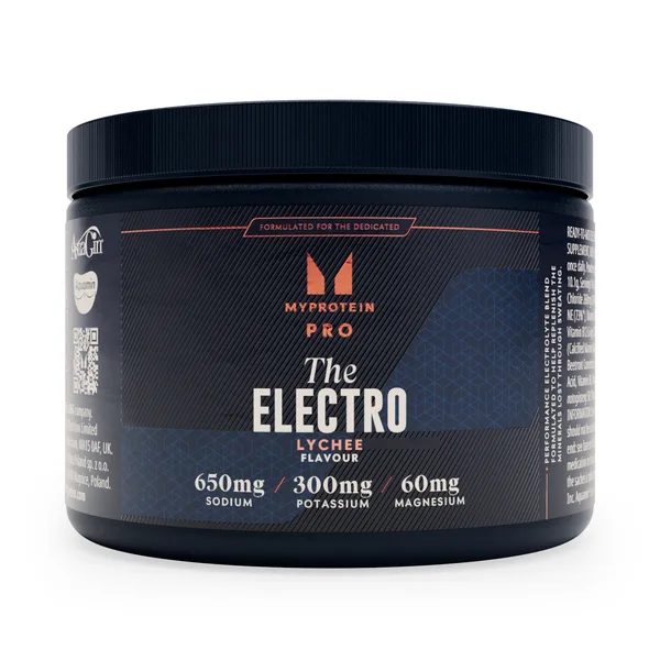 THE Electro Electrolyte Powder Lychee 30 servings