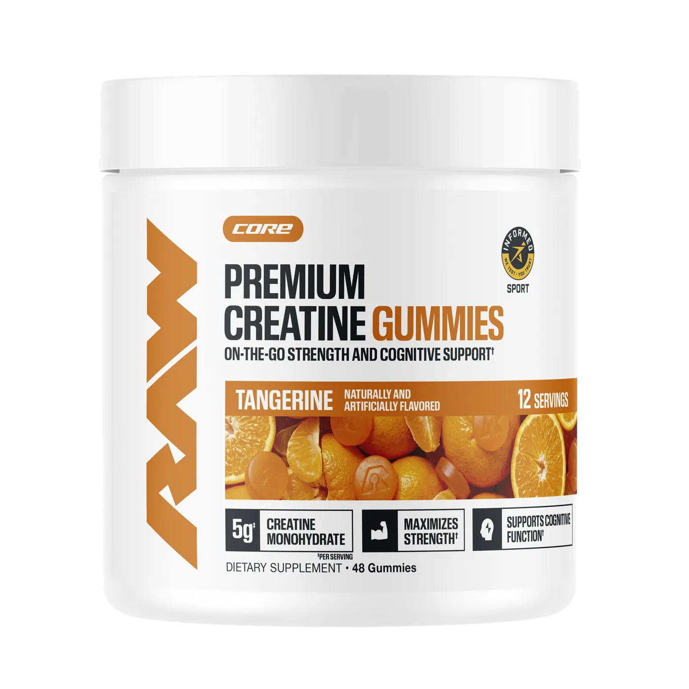 Creatine Gummies Tangerine