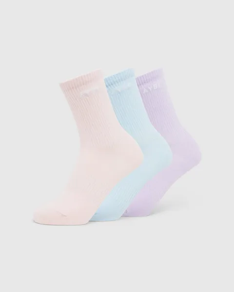 Everyday Crew Socks (3 Pack)