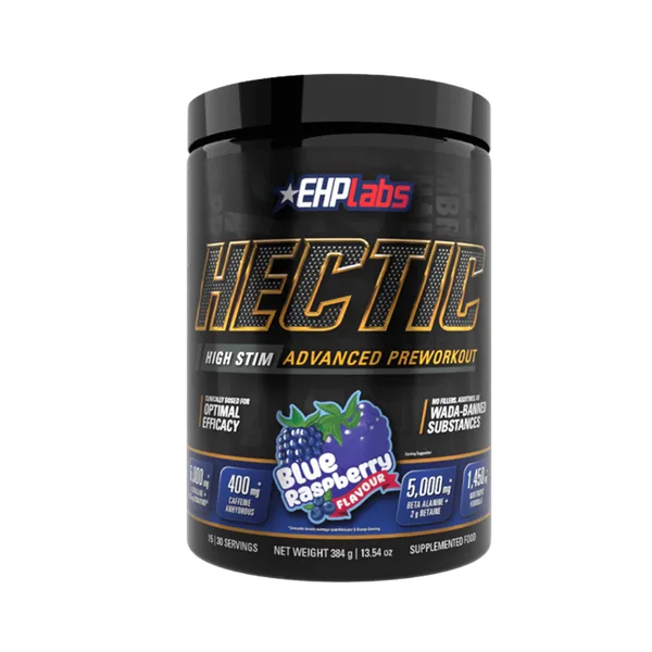 EHP Labs Hectic Pre-Workout Blue