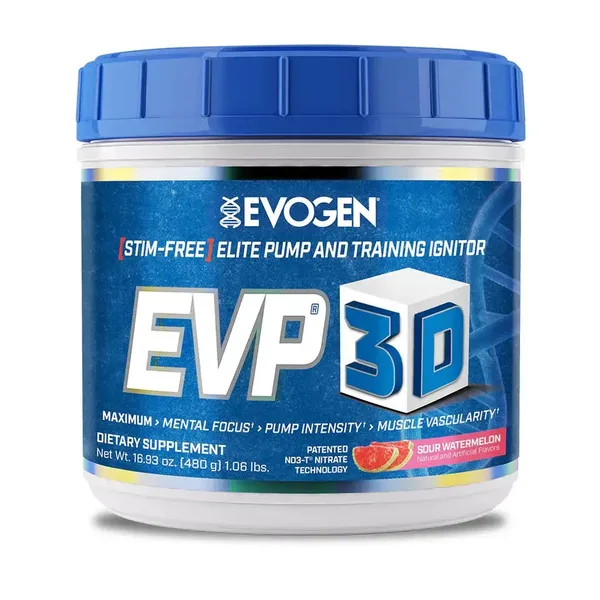 EVP 3D Non-Stimulant Pre-Workout – Sour
