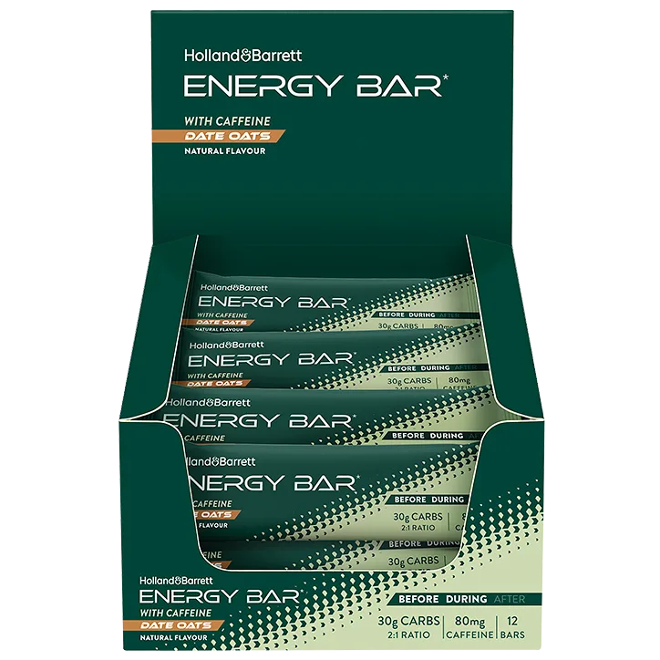 Energy Bar Caffeine Date Oats