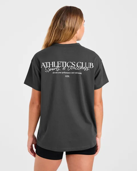 Athletics Club Oversized T Shirt –