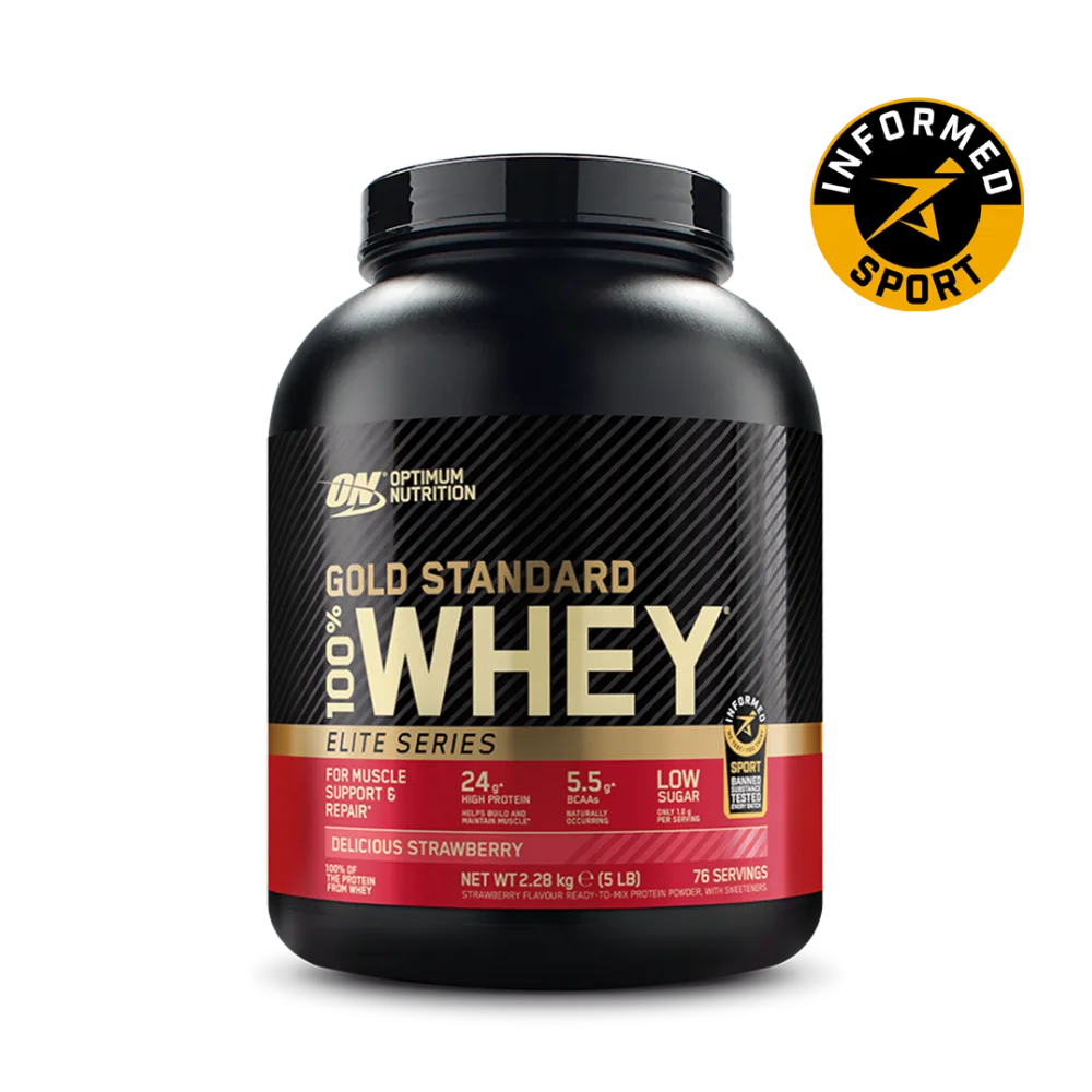 Gold Standard 100% Whey Protein Powder Elite Series