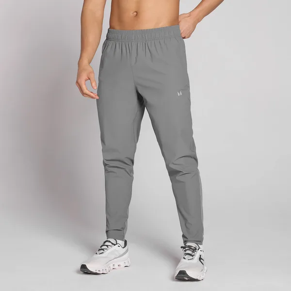 MP Heren Tempo Geweven Joggingbroek Steel L