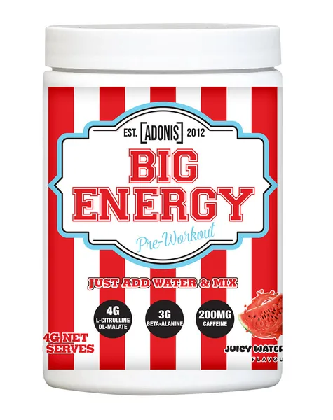 Big Energy Pre-Workout Juicy