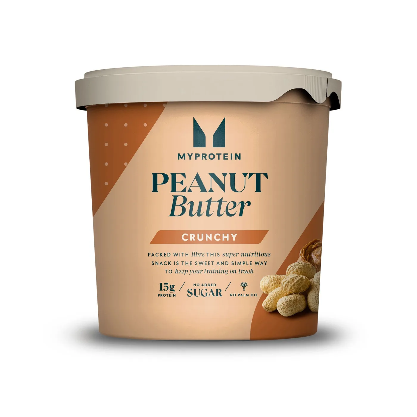 Naturbelassene Erdnussbutter Original