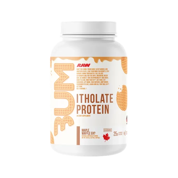 BUM Itholate Protein Whey Isolate Maple Waffle Eh?