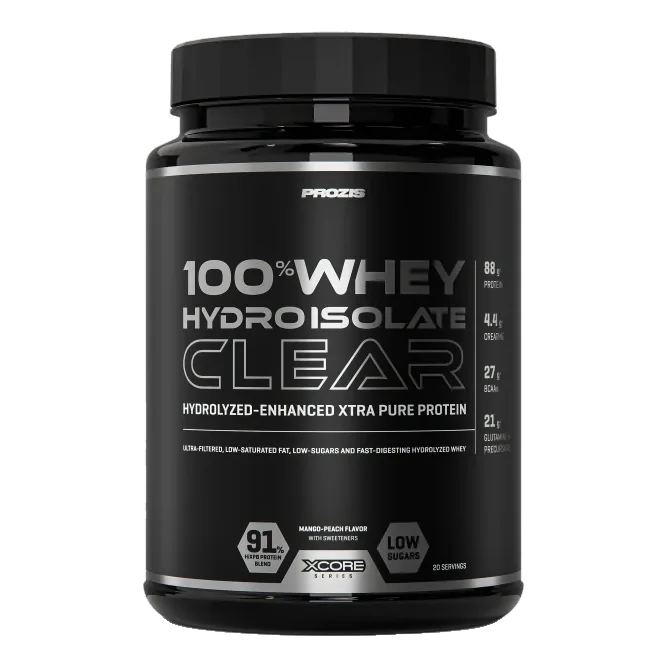 100% Whey Hydro Isolate Clear
