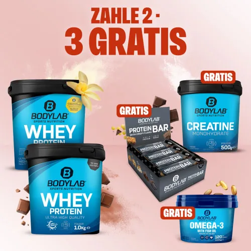 Bodylab24 5voor2 met Creatine, Omega-3 & Crispy Protein Bar