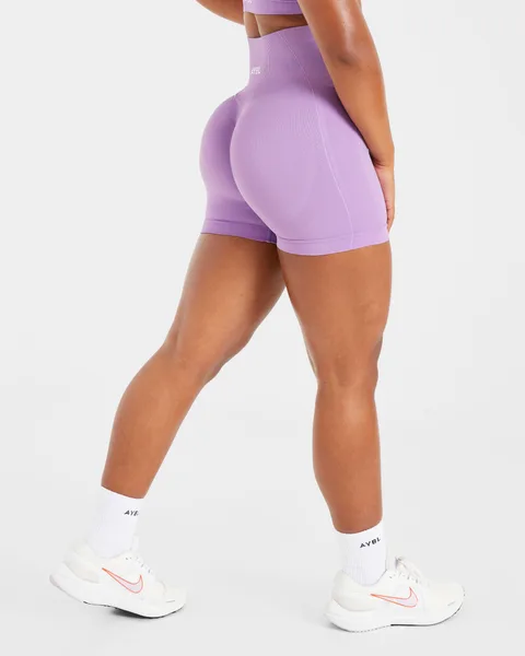 Empower Seamless Shorts – Purple