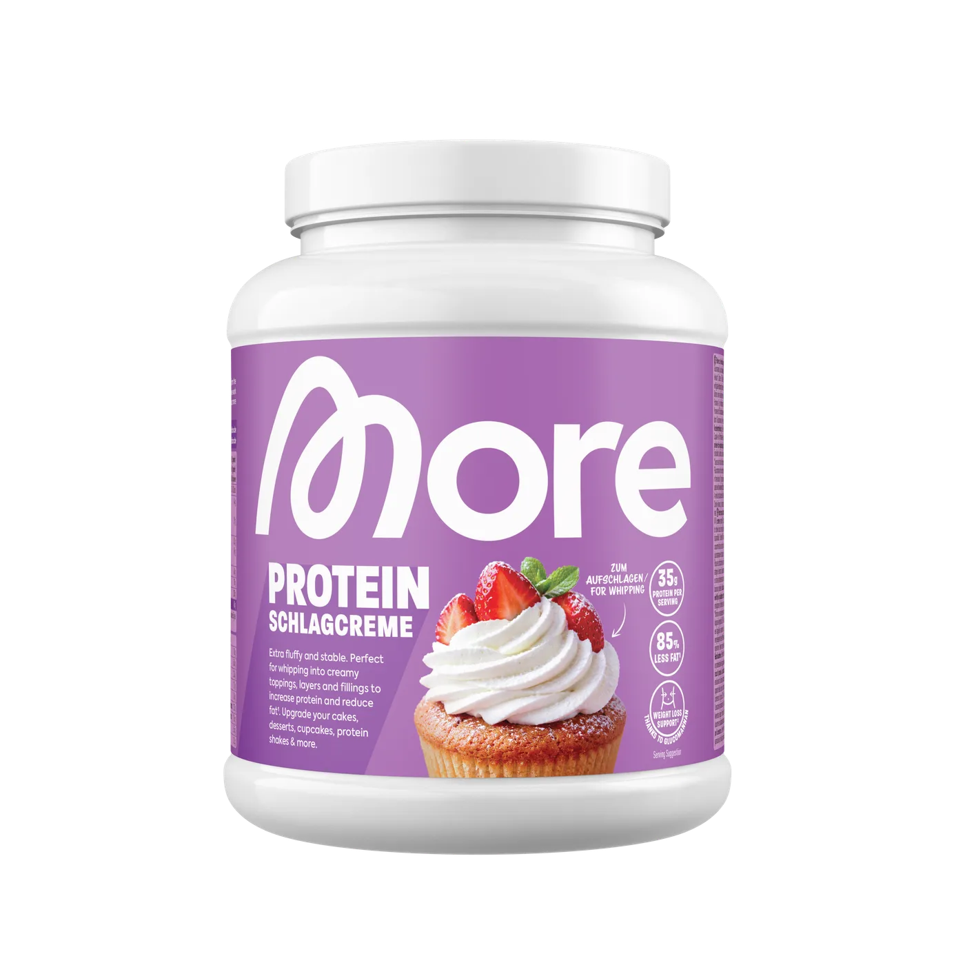 More Saucen & Back Protein Schlagcreme