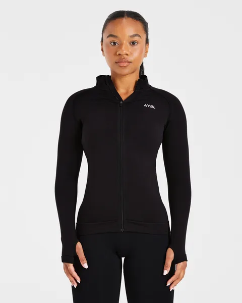 Essential Seamless Zip Jacket –