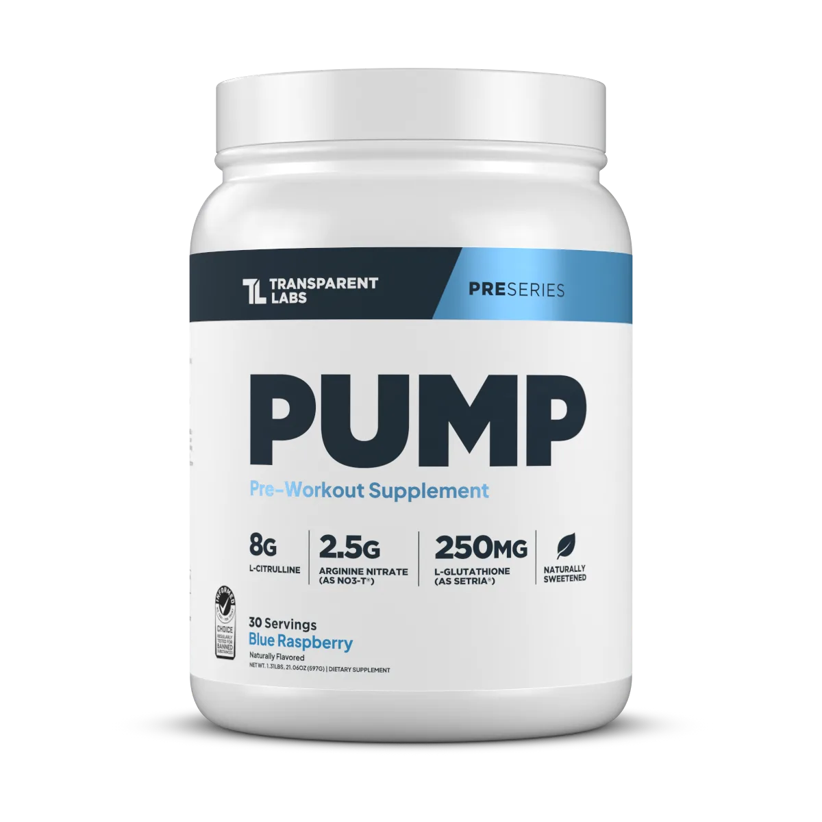Pump Pre-Workout Blue