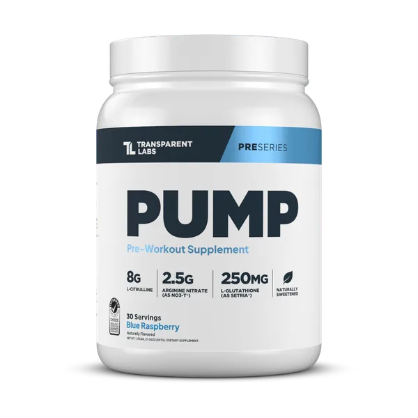 Pump Pre-Workout Blue