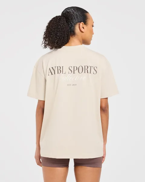 Sports Collective Oversized T Shirt –