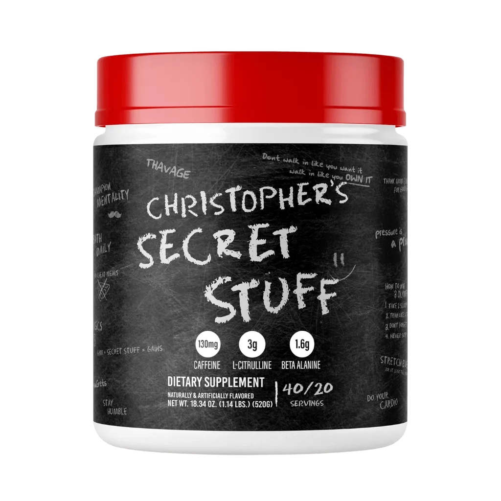 Thavage CBUM Pre-Workout Powder